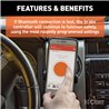 CURT | Echo Mobile Trailer Brake Controller, 7-Way, Bluetooth Smartphone Connection