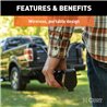 CURT | Echo Mobile Trailer Brake Controller, 7-Way, Bluetooth Smartphone Connection