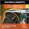 CURT | Echo Mobile Trailer Brake Controller, 7-Way, Bluetooth Smartphone Connection