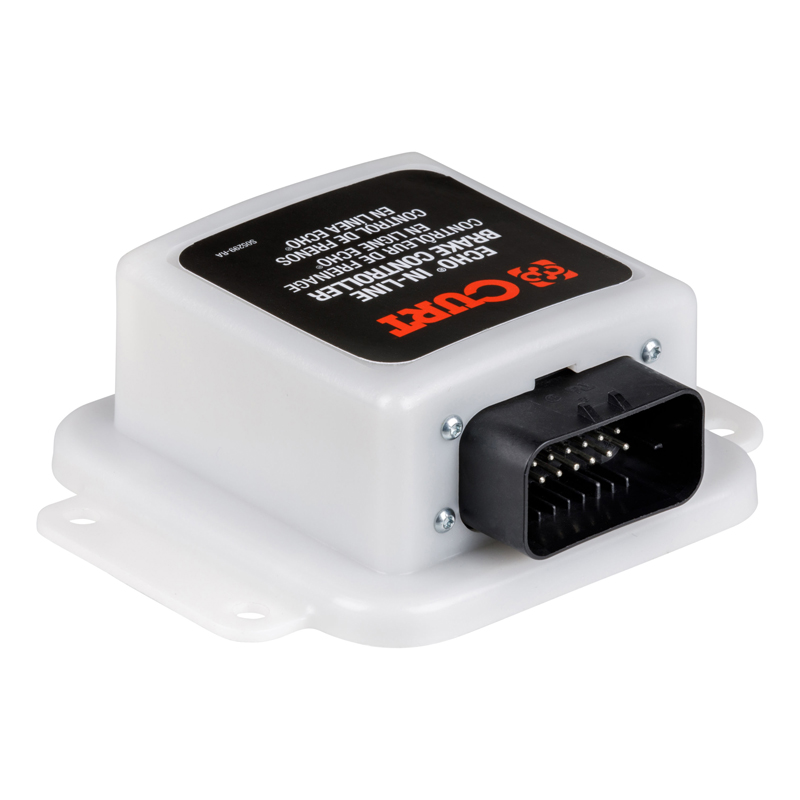 CURT | Echo In-Line Trailer Brake Controller, Bluetooth Smartphone Connection