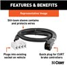 CURT | Trailer Brake Controller Harness - Audi / Volkswagen 2004-2022