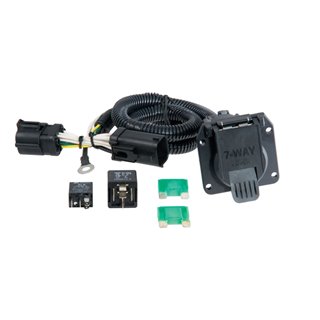CURT | Custom Wiring Harness, 7-Way RV Blade Output - F-150 / Heritage 2000-2004
