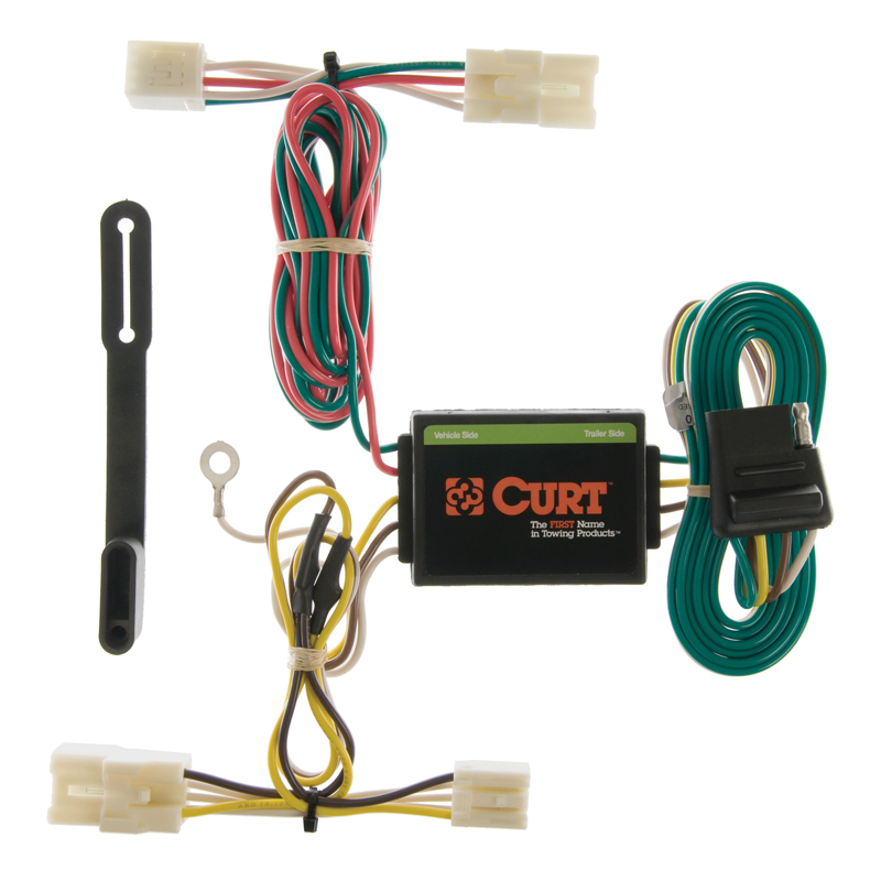 CURT | Custom Wiring, 4-Flat - Elantra / Santa Fe / Rio5 2001-2012