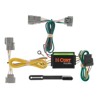 CURT | Custom Wiring Harness, 4-Way Flat Output - Tacoma 2.7L / 4.0L 2005-2015