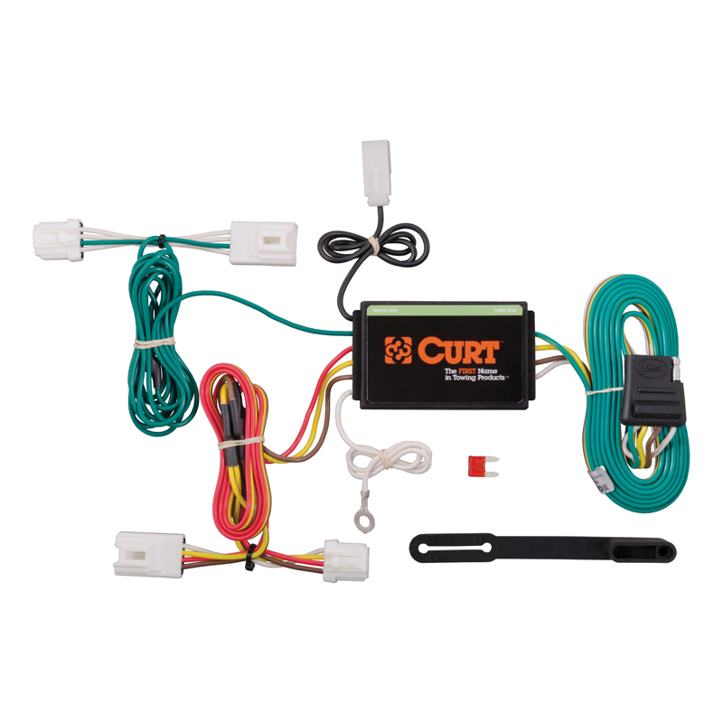 CURT | Custom Wiring Harness, 4-Way Flat Output - Murano 3.5L 2003-2014