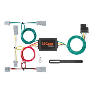 CURT | Custom Wiring, 4-Way Flat - Honda / Mazda / Mitsubishi 2004-2015