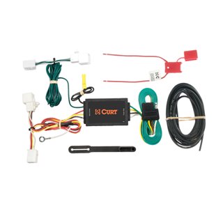 CURT | Custom Wiring Harness, 4-Way Flat Output - 2 / 5 / CX-9 2006-2015