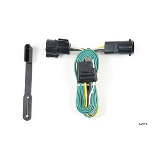 CURT | Custom Wiring Harness, 4-Way Flat Output - F-150 / Heritage 2000-2007