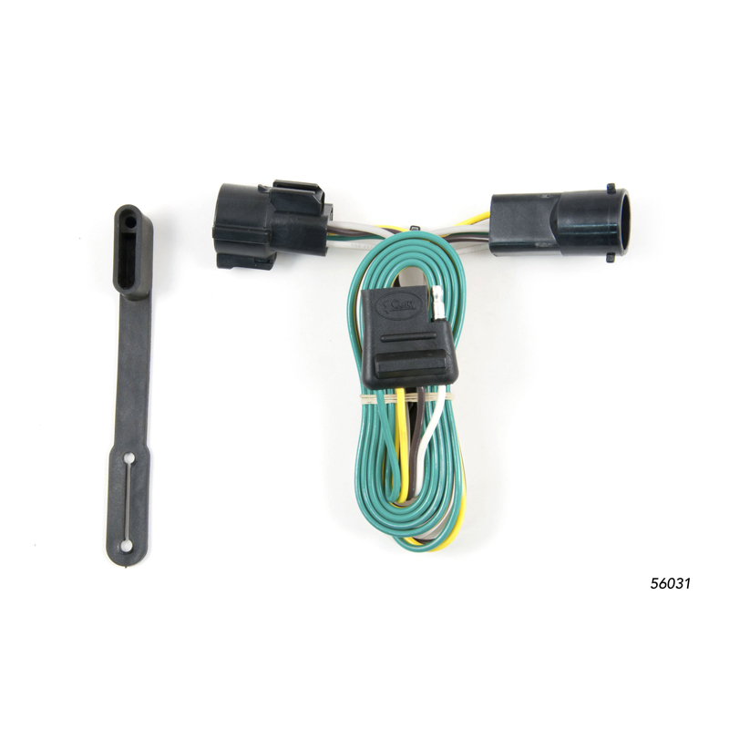 CURT | Custom Wiring Harness, 4-Way Flat Output - F-150 / Heritage 2000-2007
