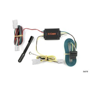 CURT | Custom Wiring Harness, 4-Way Flat Output - Santa Fe / Forte 2007-2013