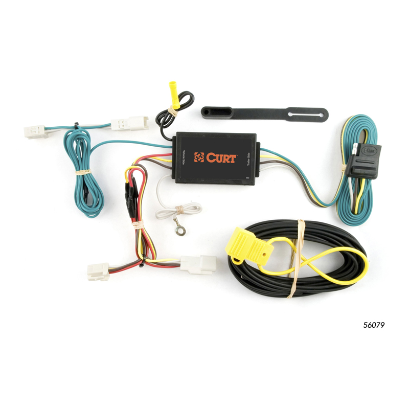 CURT | Custom Wiring, 4-Way Flat Output - Avalon / Camry / Venza 2007-2016