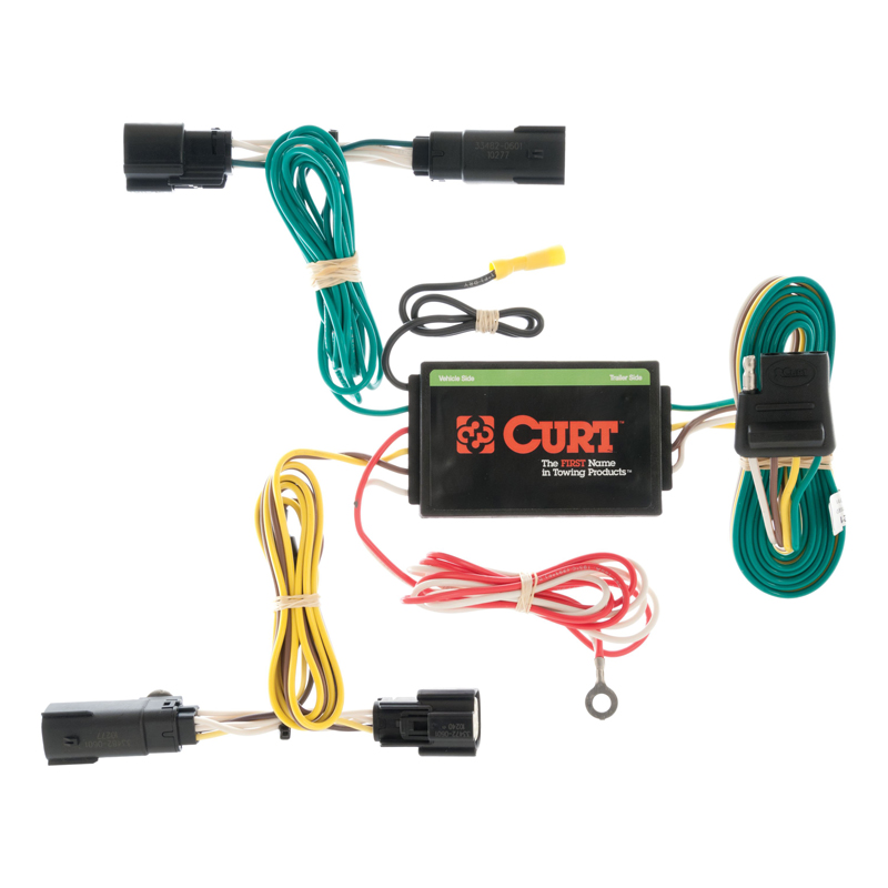 CURT | Custom Wiring Harness, 4-Way Flat Output - MKX 3.7L 2011-2015