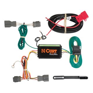 CURT | Custom Wiring, 4-Way Flat Output - Santa Fe / Santa Fe Sport / Borrego 2009-2018