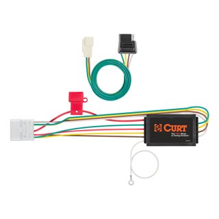 CURT | Custom Wiring Harness, 4-Way Flat - RX350 / RX350L / Highlander 2008-2021