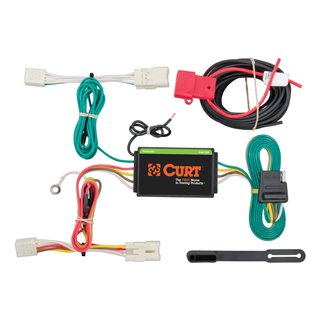 CURT | Custom Wiring Harness, 4-Way Flat Output - Elantra / Elantra GT / Ioniq 2014-2021