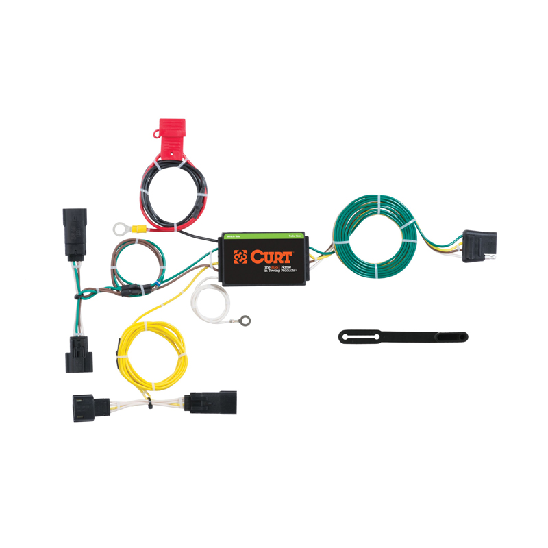 CURT | Custom Wiring Harness, 4-Way Flat Output - Charger 2015-2022