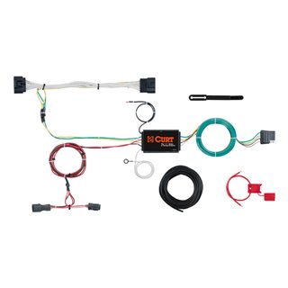 CURT | Custom Wiring Harness, 4-Way Flat Output - Sportage 2.0L / 2.4L / 3.3L 2011-2016