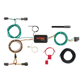 CURT | Custom Wiring Harness, 4-Way Flat Output - Sorento EX / Limited 2.0T 2016-2018