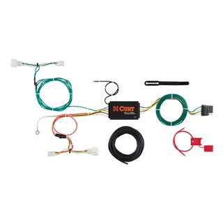 CURT | Custom Wiring Harness, 4-Way Flat Output - HR-V 1.8L 2016-2022