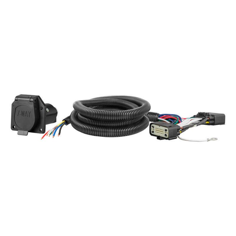 CURT | Custom Wiring, 7-Way RV Blade Output - Explorer 2.0T / 2.3T / 3.5L 2011-2019