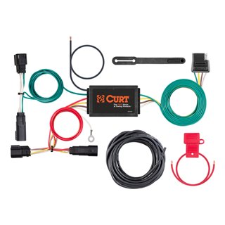 CURT | Custom Wiring Harness, 4-Way Flat Output - Escape 1.5T / 2.0T / 2.5L 2017-2018