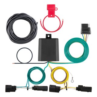 CURT | Custom Wiring Harness, 4-Way Flat - Pacifica / Voyager 3.6L 2017-2022