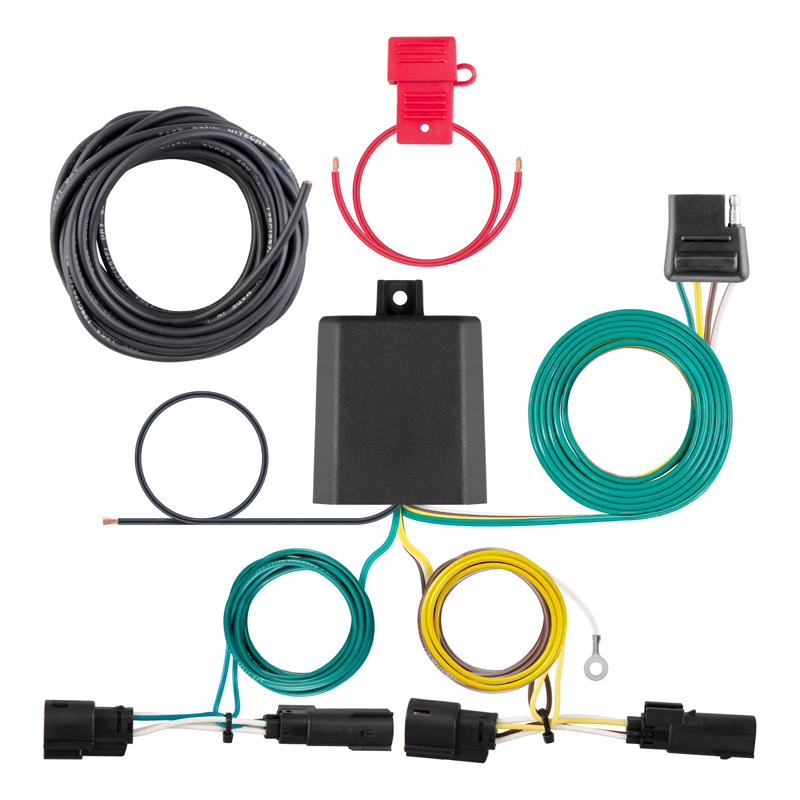 CURT | Custom Wiring Harness, 4-Way Flat Output