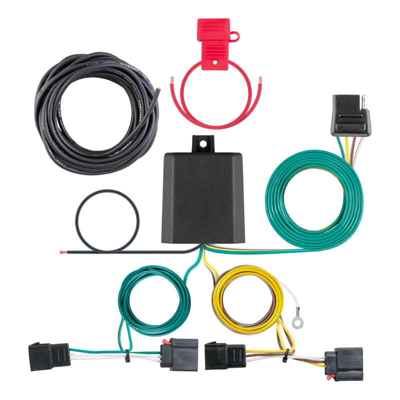 CURT | Custom Wiring, 4-Flat - Chrysler / Dodge / Jeep 2008-2017