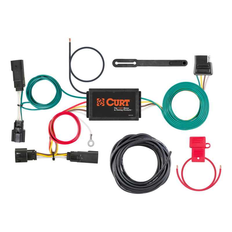 CURT | Custom Wiring Harness, 4-Way Flat Output - Encore 1.4T 2017-2021
