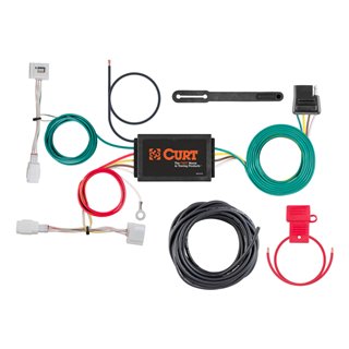 CURT | Custom Wiring Harness, 4-Way Flat Output - CX-5 2.0L / 2.2L / 2.5L 2017-2021