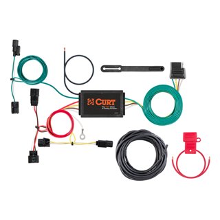 CURT | Custom Wiring Harness, 4-Way Flat Output - Fit 1.5L 2015-2020