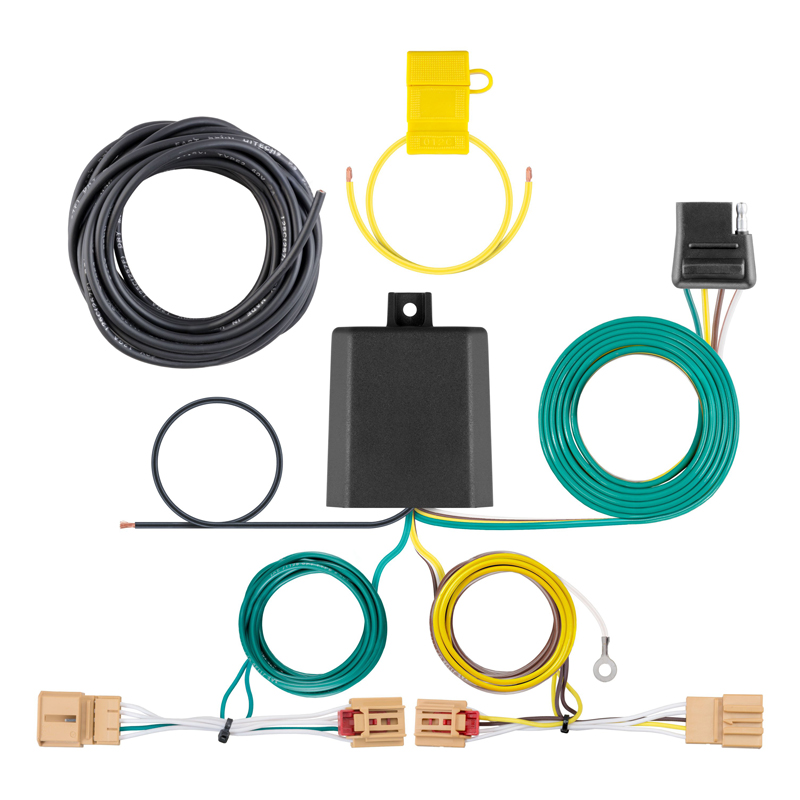 CURT | Custom Wiring Harness, 4-Way Flat Output - Tiguan 1.4T / 2.0T 2018-2022