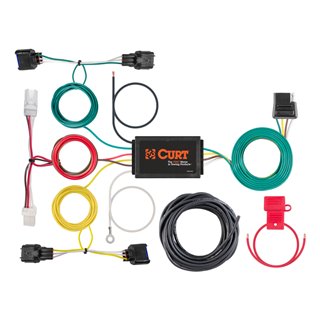 CURT | Custom Wiring Harness, 4-Way Flat Output - Kona 1.6T / 2.0L 2018-2022