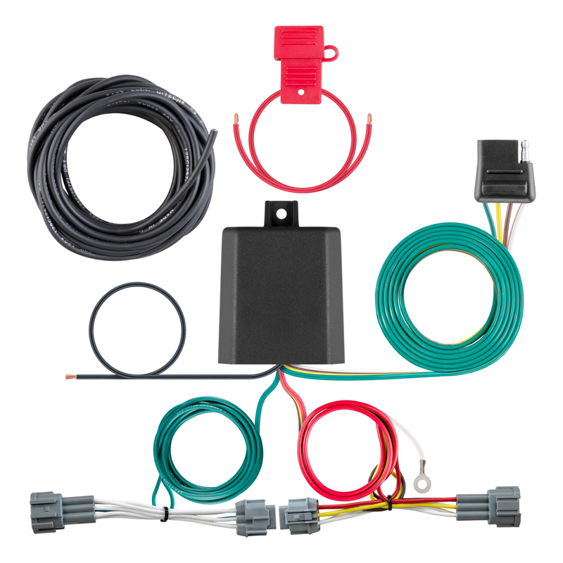 CURT | Custom Wiring Harness, 4-Way Flat Output - Kicks 1.6L 2018-2022
