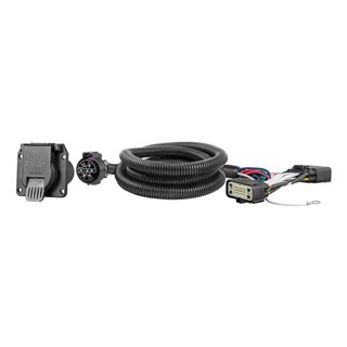 CURT | Custom Wiring Harness, 7-Way RV Blade Output - Ranger 2019-2022