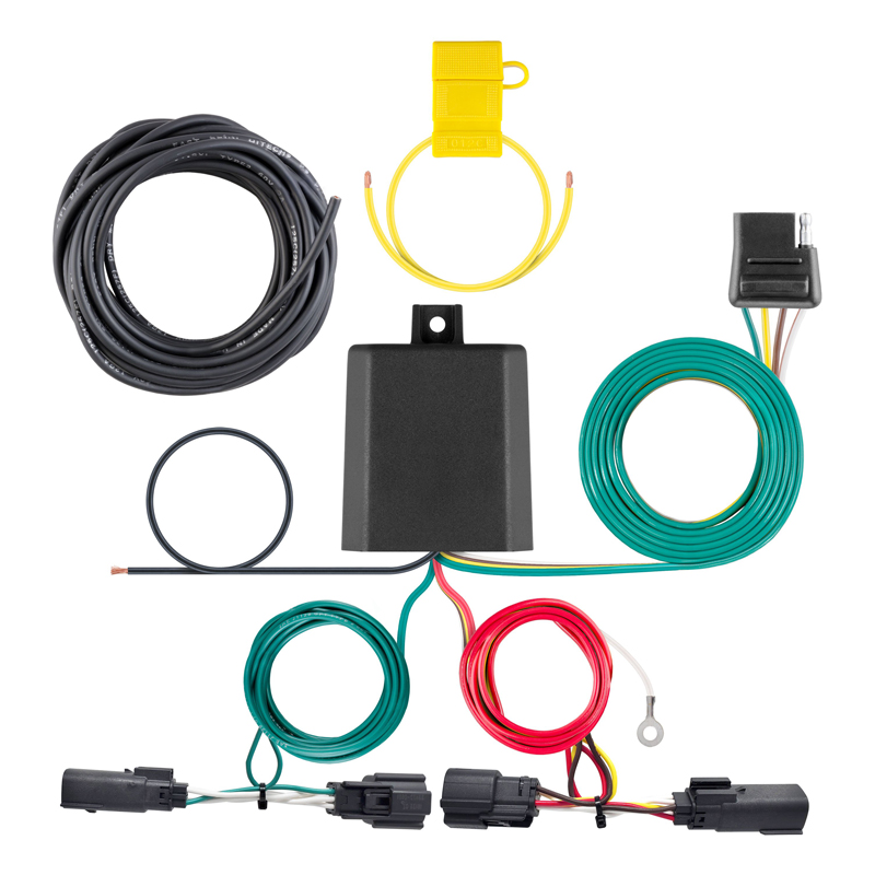 CURT | Custom Wiring Harness, 4-Way Flat Output - Edge SE / SEL 2.0T / 2.7T 2019-2022