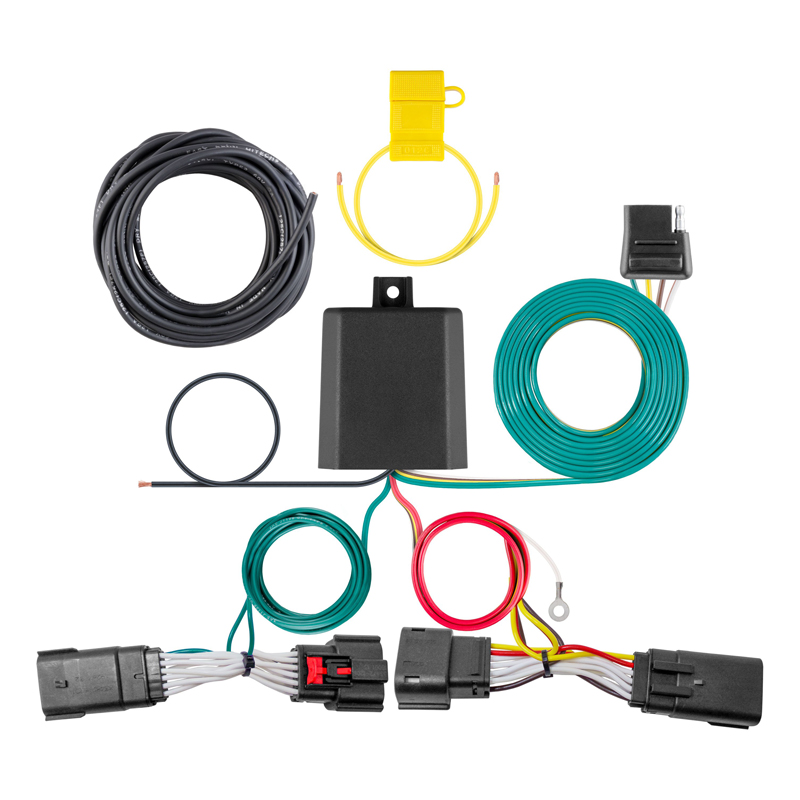 CURT | Custom Wiring Harness, 4-Way Flat Output - Nautilus 2.0T / 2.7T 2019-2023