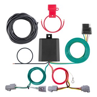 CURT | Custom Wiring Harness, 4-Way Flat Output - Highlander 2.5L / 3.5L 2020-2021