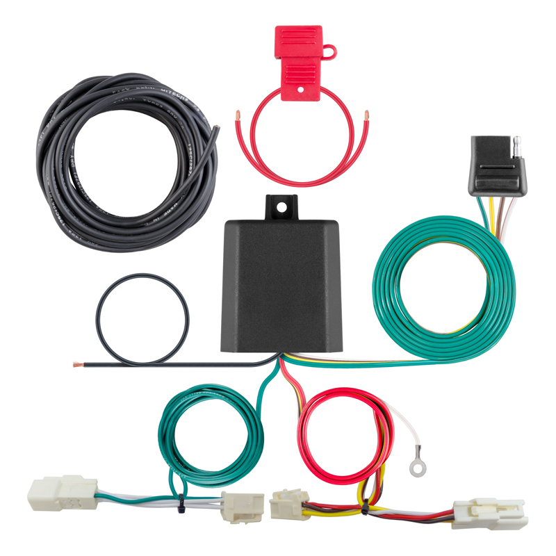 CURT | Custom Wiring Harness, 4-Way Flat Output - Corolla 1.8L / 2.0L 2020-2022