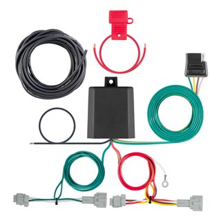 CURT | Custom Wiring Harness, 4-Way Flat Output - Rogue 1.5T / 2.5L 2021-2023