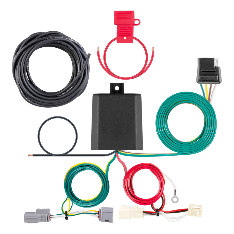 CURT | Custom Wiring Harness, 4-Way Flat Output - Venza 2.5L 2021