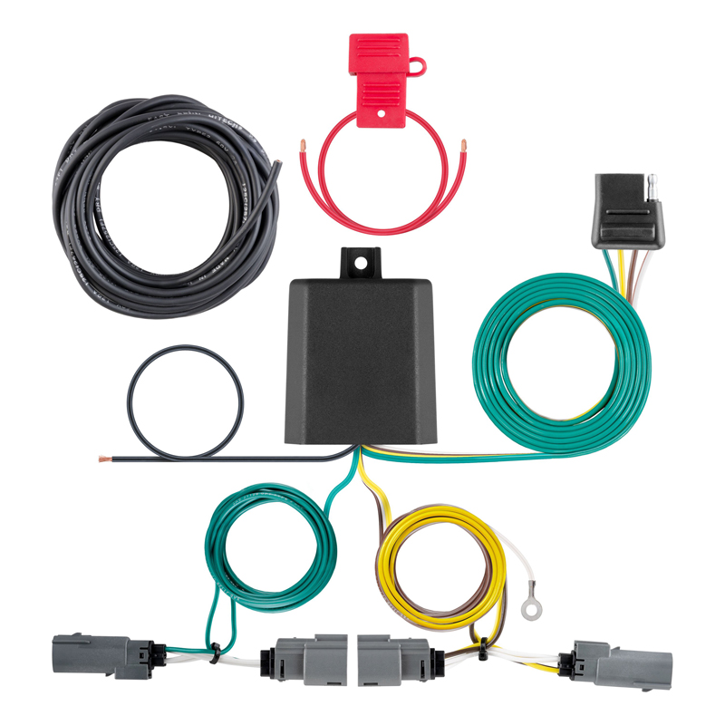 CURT | Custom Wiring Harness, 4-Way Flat Output - F-150 2021-2022