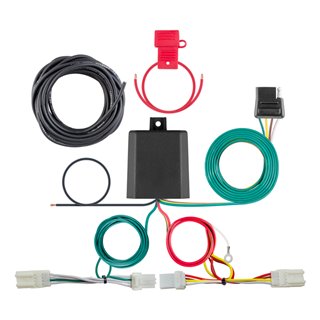 CURT | Custom Wiring Harness, 4-Way Flat Output - Elantra 1.6L / 2.0L 2021-2022