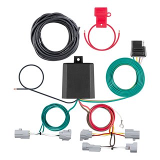 CURT | Custom Wiring Harness, 4-Way Flat Output - Corolla Cross 2.0L 2022