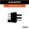 CURT | Custom Towed-Vehicle RV Wiring - Equinox 2018-2021