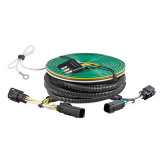 CURT | Custom Towed-Vehicle RV Wiring Harness - Suburban / Tahoe / Yukon 2021-2023