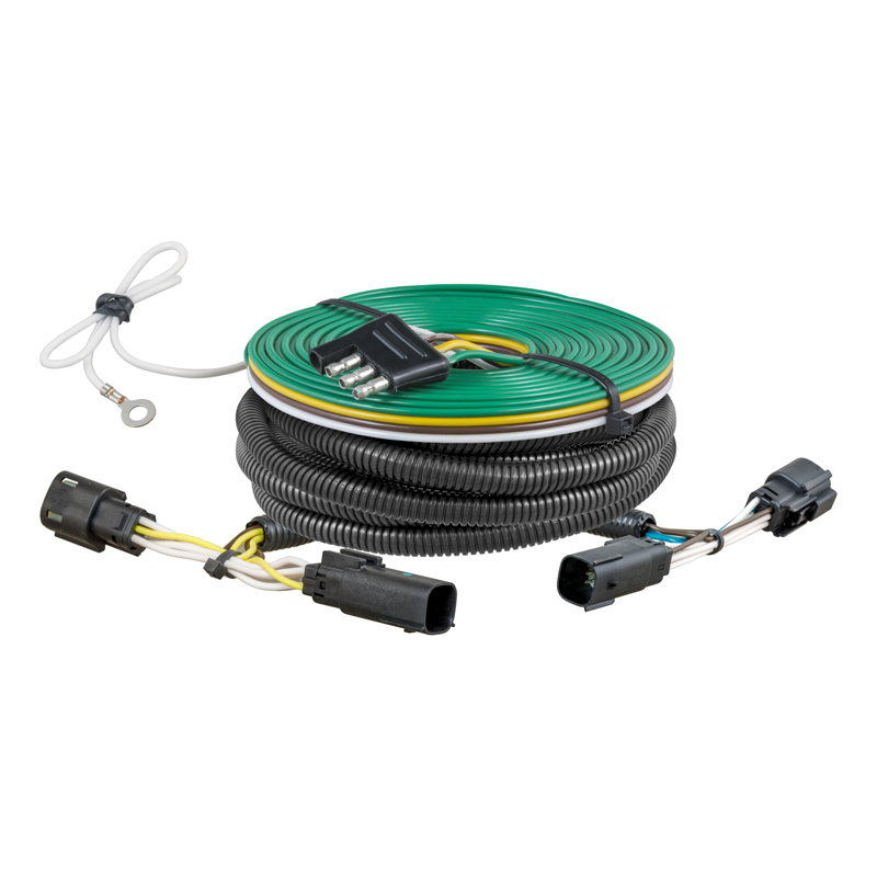 CURT | Custom Towed-Vehicle RV Wiring Harness - Suburban / Tahoe / Yukon 2021-2023