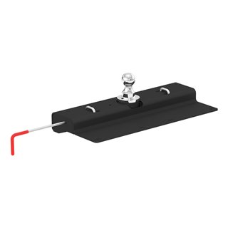 CURT | Double Lock Gooseneck Hitch, 2-5/16" Ball, 30K (Brackets Required) - Titan 5.6L 2004-2019