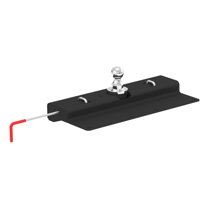 CURT | Double Lock Gooseneck Hitch, 2-5/16" Ball, 30K (Brackets Required) - Titan 5.6L 2004-2019
