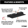 CURT | Double Lock Gooseneck Hitch, 2-5/16" Ball, 30K (Brackets Required) - Titan 5.6L 2004-2019